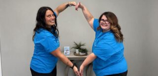 Canal Dentistry of Crawfordsville Staff Heart Pose