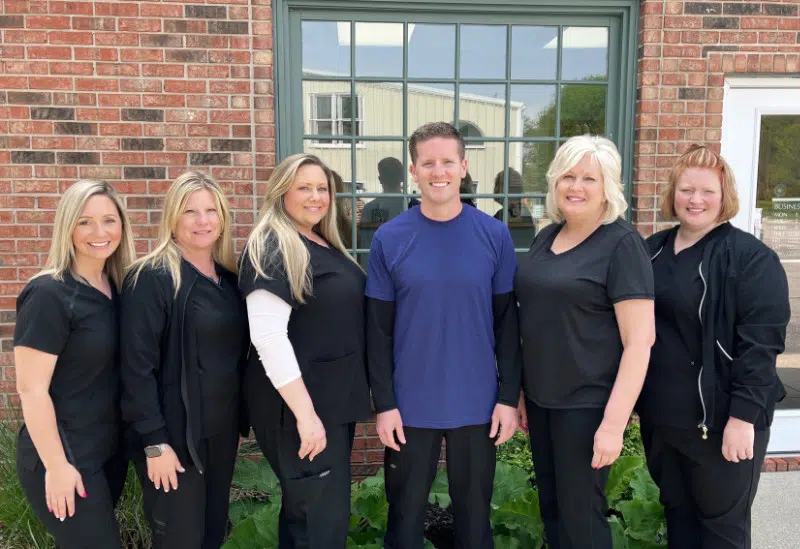 Dr. Chad Canal and His Team